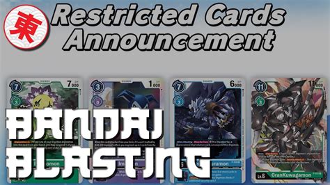 digimon restricted list.